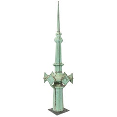 Copper Spire from the Woolworth Building by Architect Cass Gilbert, USA 1913