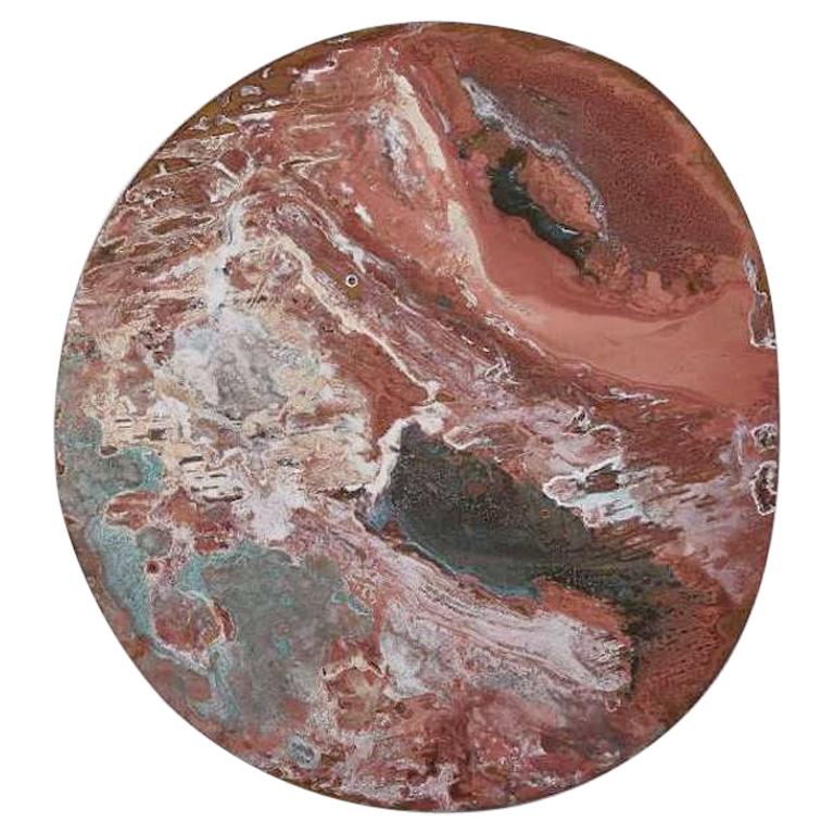 Copper & Stainless Steel Decor/ Plate, 'Star Dust 3.0 #1' by Daishi Luo