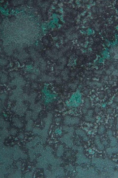 Copper & Stainless Steel Decor/ Plate, 'Star Dust 3.0 #14' by Daishi Luo