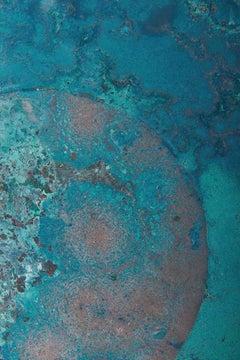 Piatto decorativo in rame e acciaio inossidabile, 'Star Dust 3.0 #3' di Daishi Luo