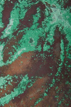 Copper & Stainless Steel Decor/ Plate, 'Star Dust 3.0 #7' by Daishi Luo