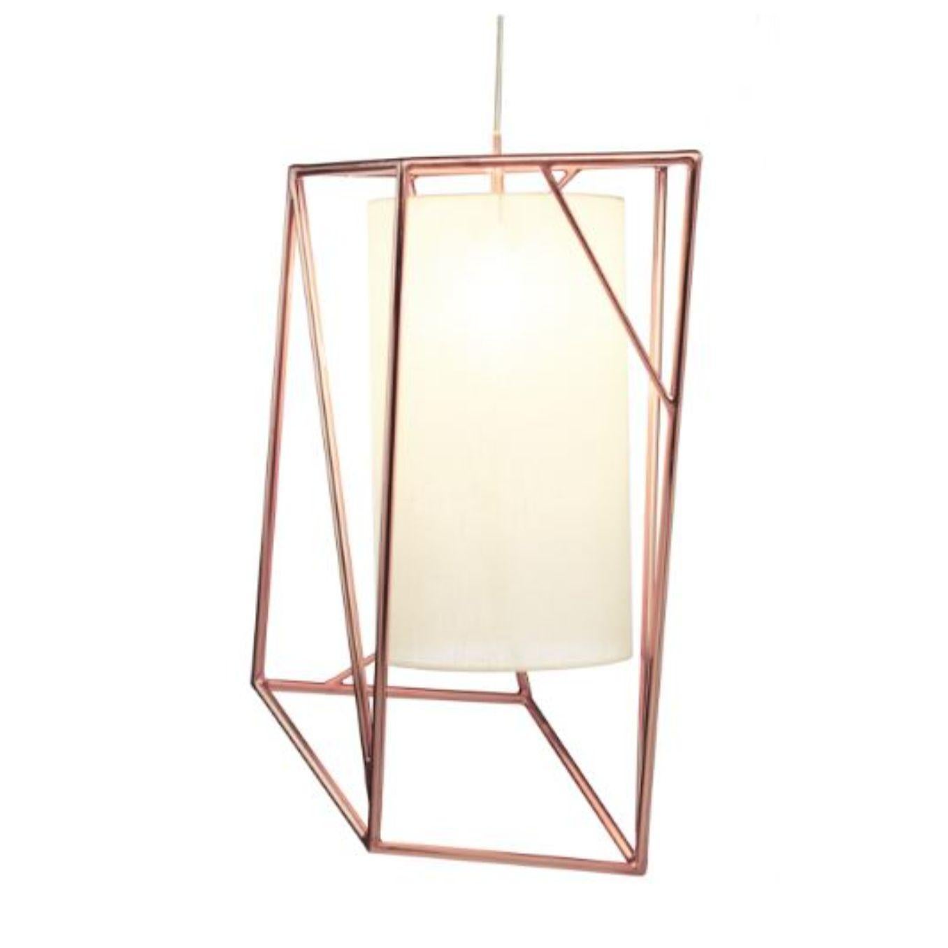 Copper star II suspension lamp by Dooq
Dimensions: W 45 x D 45 x H 72 cm
Materials: lacquered metal, polished or satin metal, copper.
Also available in different colors and materials.

Information:
230V/50Hz
E27/1x20W