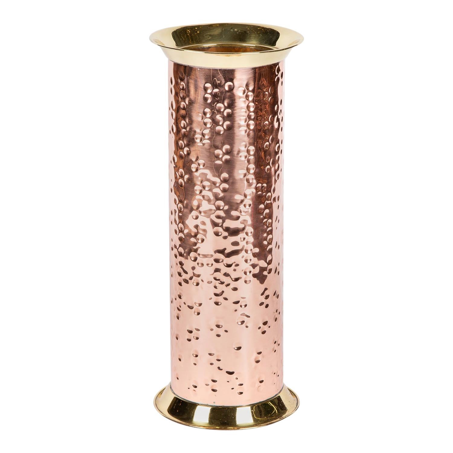 Copper Stick/Umbrella Stand For Sale at 1stdibs