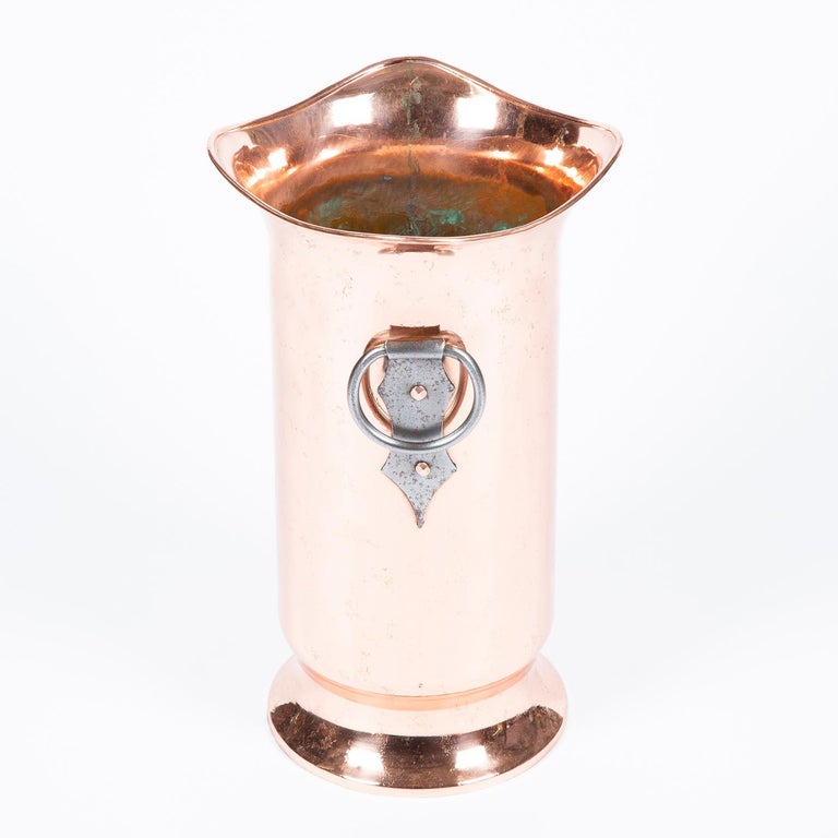 Copper Stick/Umbrella Stand For Sale at 1stdibs