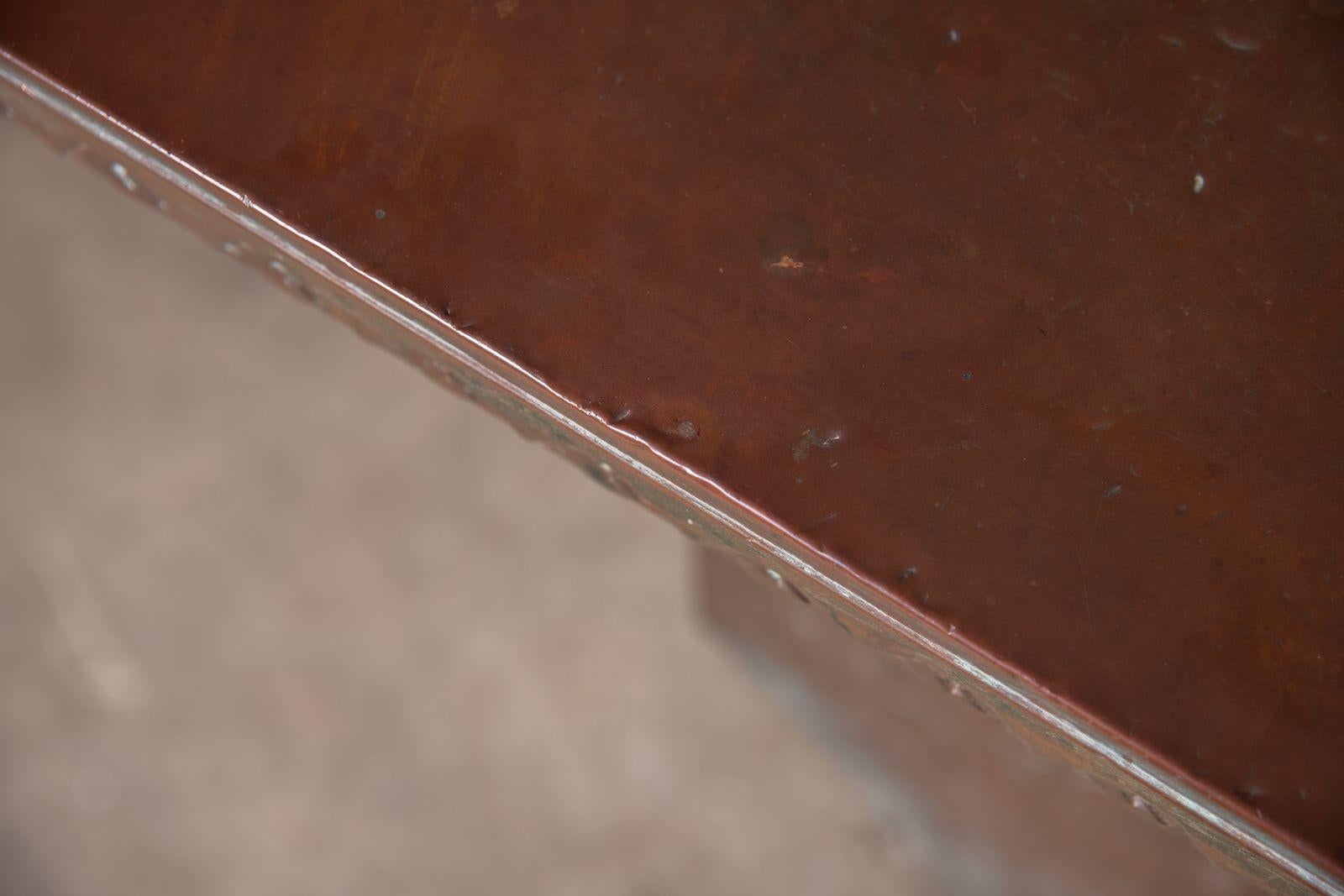 Copper Table by Frank Lloyd Wright, 1956 For Sale 10