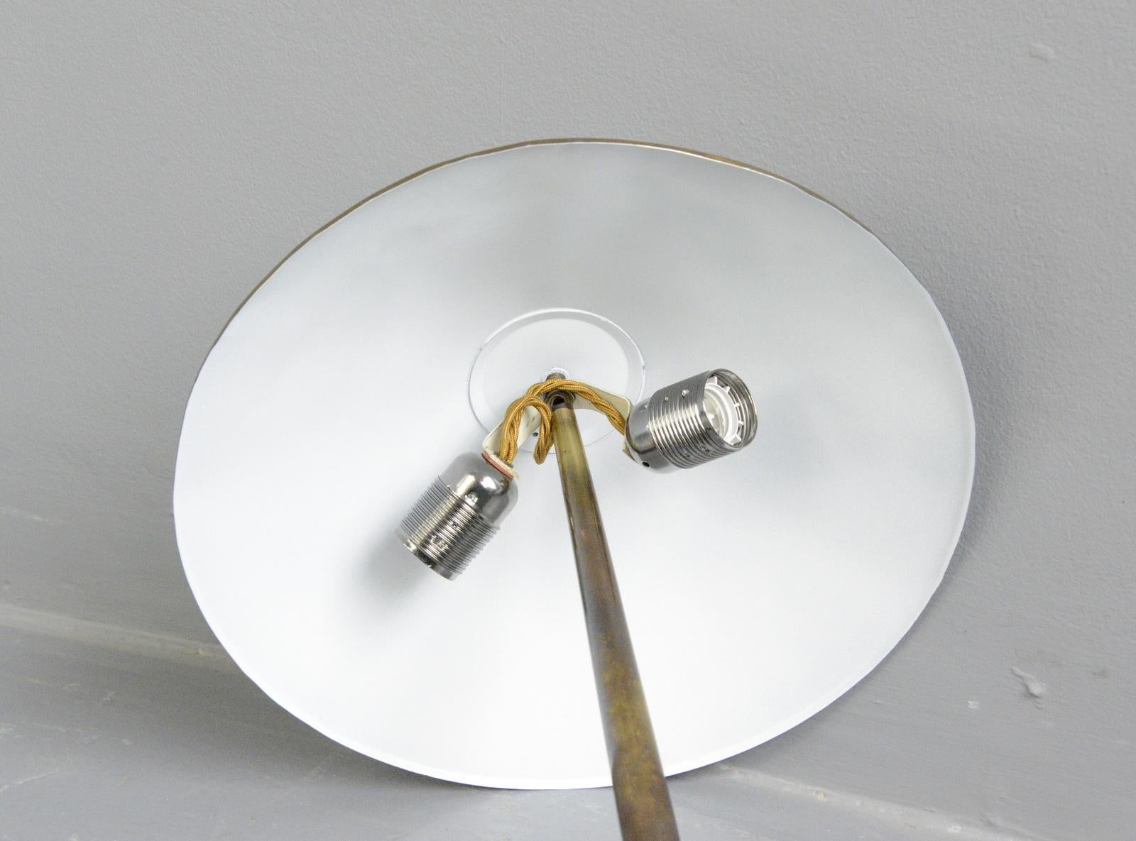 Copper Table Lamp by Fog & Morup, Circa 1930s 4