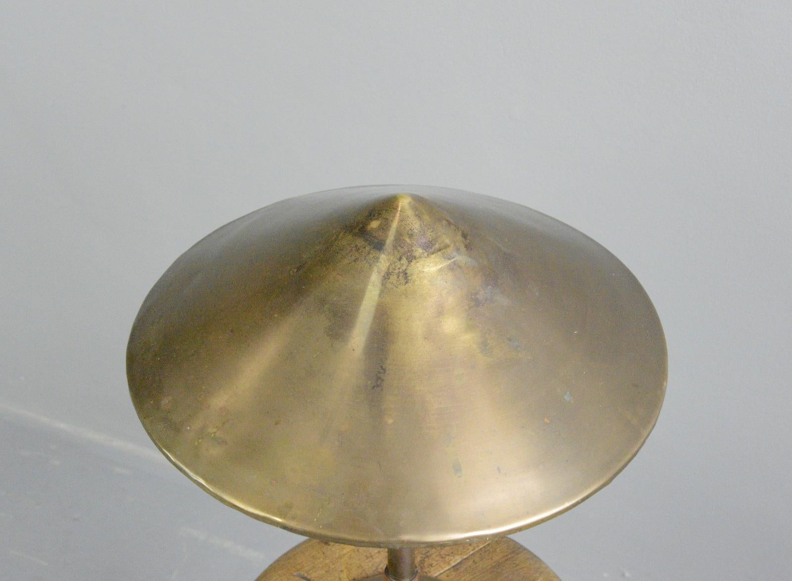 Copper Table Lamp by Fog & Morup, Circa 1930s 3