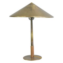 Copper Table Lamp by Fog & Morup, Circa 1930s