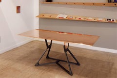 Copper Table "Tout si Two" Designed by Sylvain Dubuisson and Ateliers St Jacques