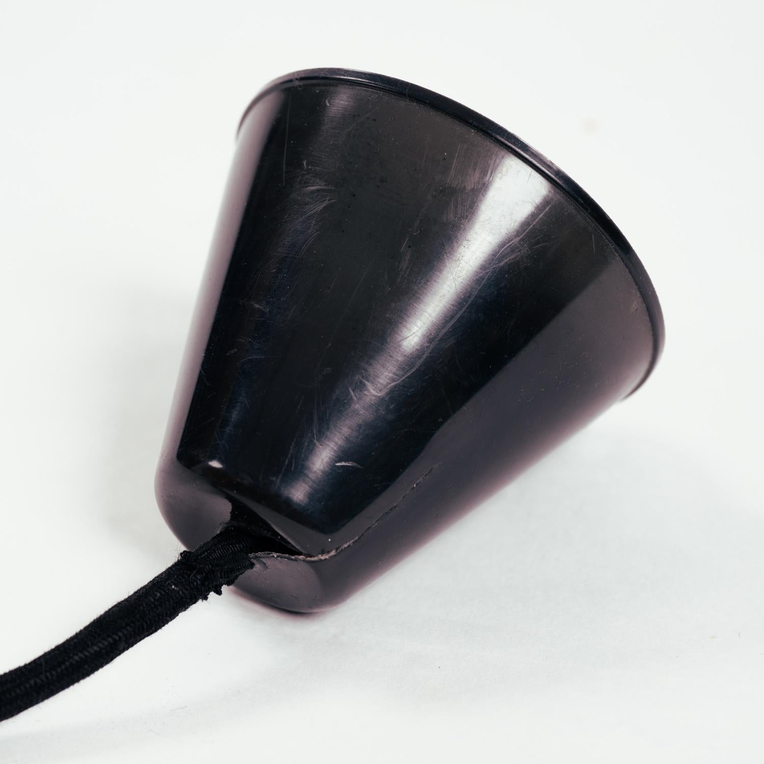 Fog & Mørup Orient Orient lampada a sospensione in rame e teak, Jo Hammerborg 1950s in vendita 5