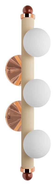 Copper The Silent Backstage Atmosphere Wall Lamp V1 by Magic Circus Editions