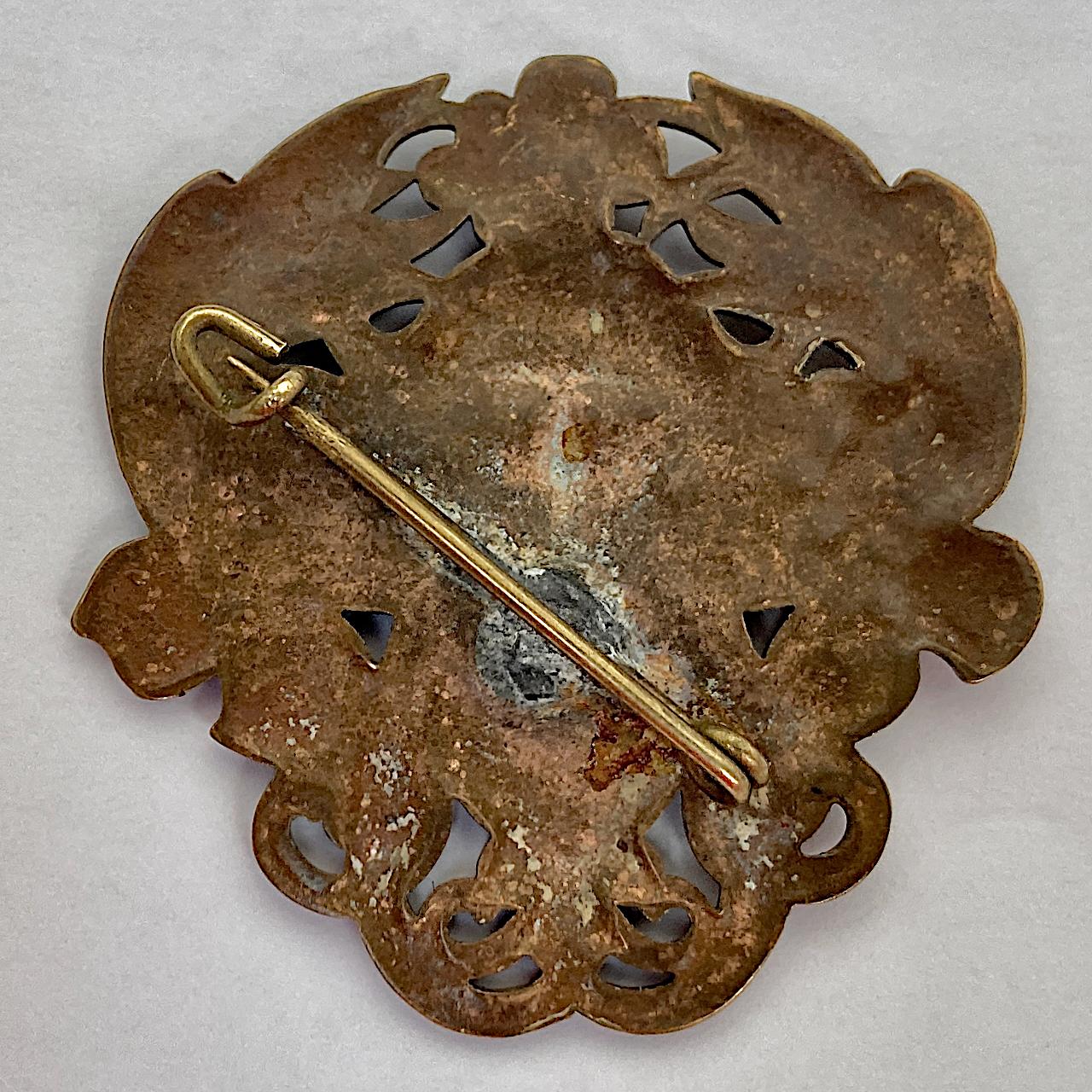 antique art nouveau copper for sale
