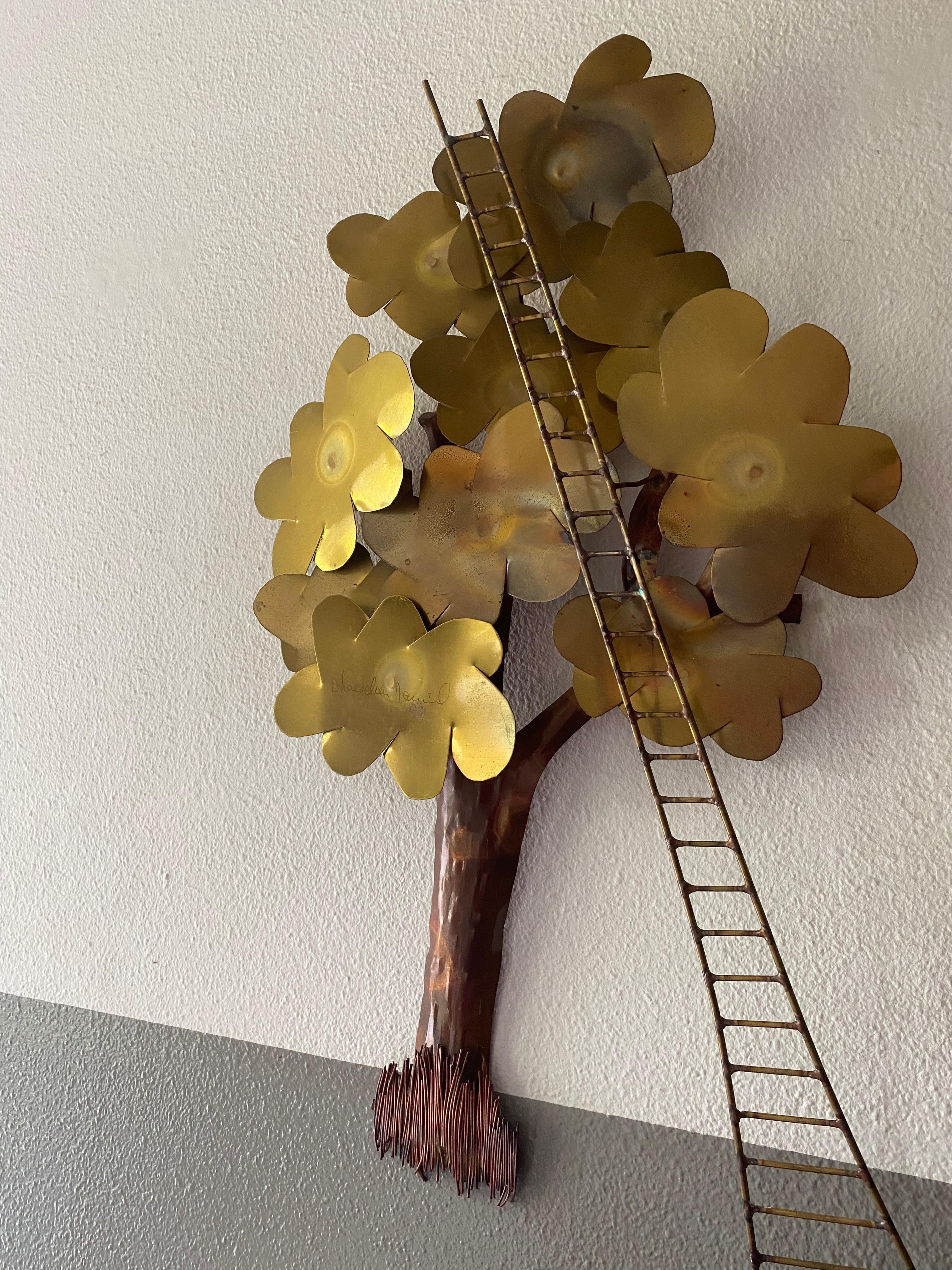 Copper Tree Sculpture by Daniel D’haeseleer In Good Condition For Sale In Waddinxveen, ZH