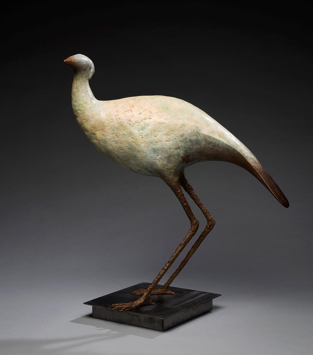 Copper Tritscheller Figurative Sculpture - Large Bird