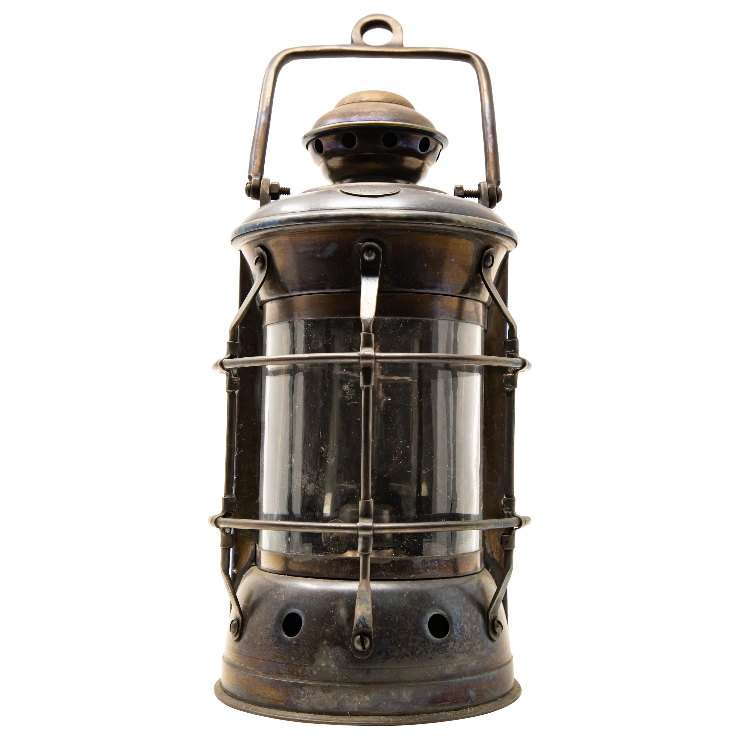 Copper Tung Woo Ship Lantern