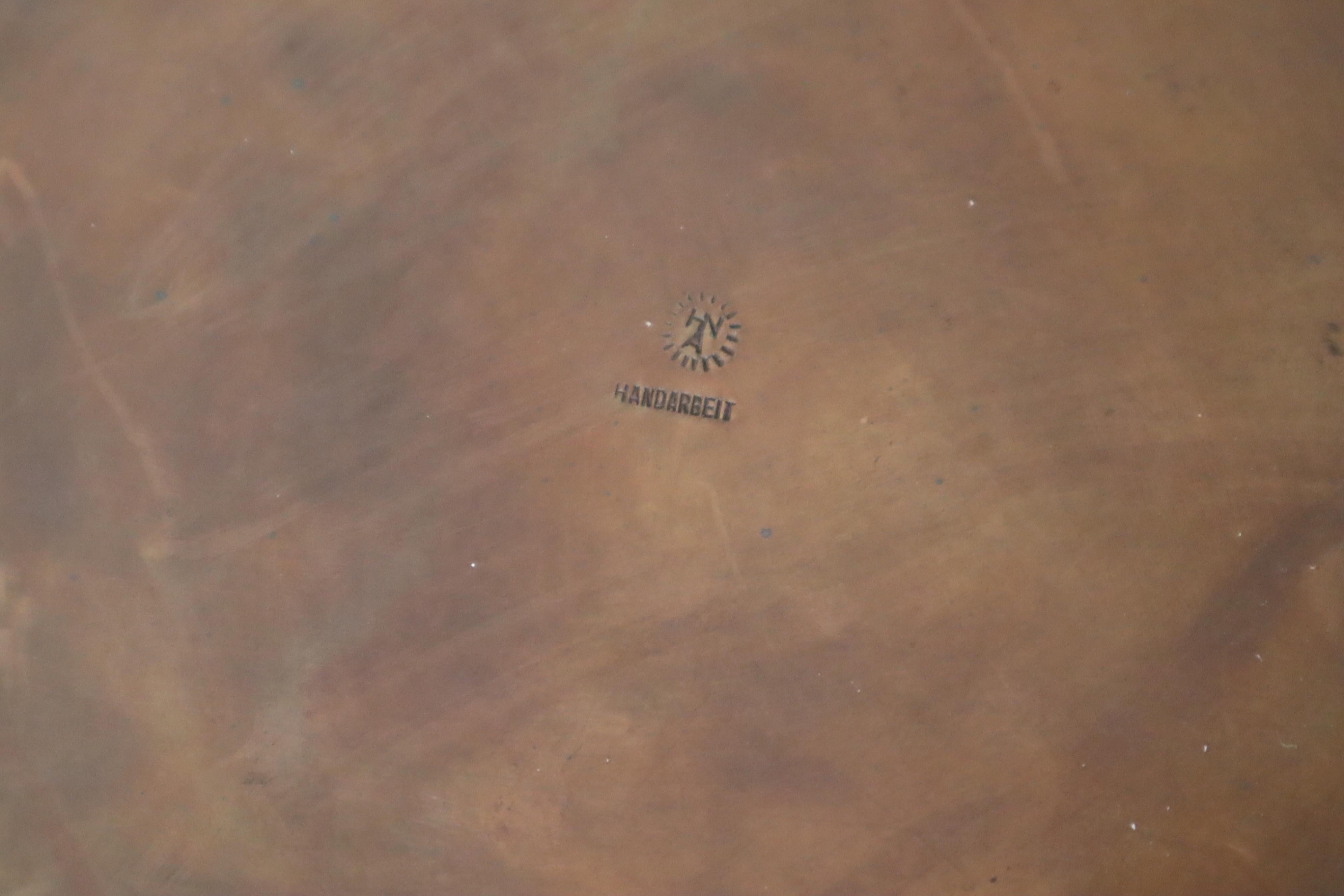 Portaombrelli in rame con marchio del produttore, Germania 1960 in vendita 4