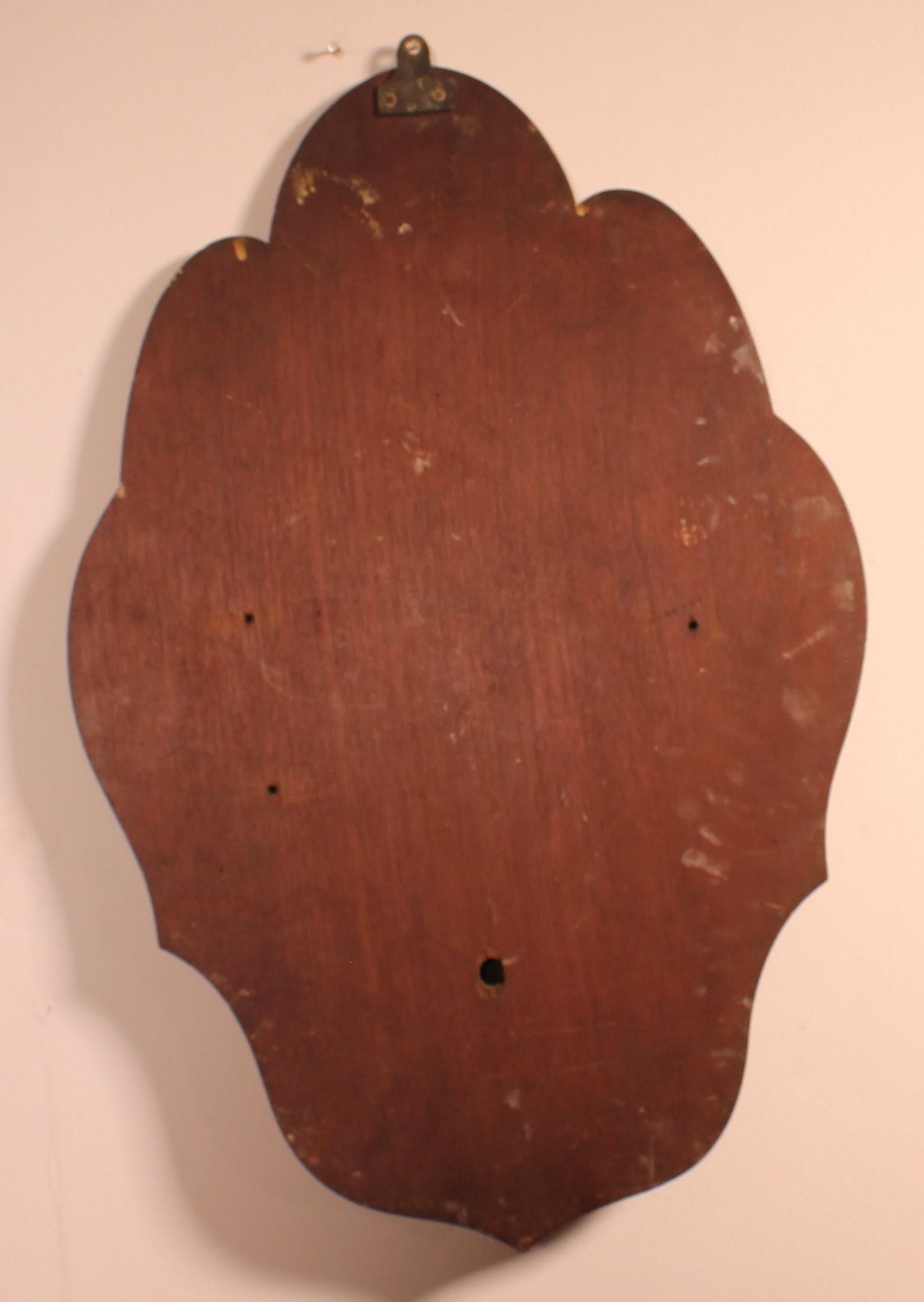 Copper Wall Panel with the Coat of Arms of English Family, 19th Century For Sale 4