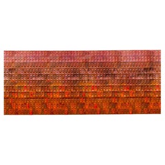 Copper Wall Panelling Cladding by Edit Oborzil, 1971 Art Object Panel