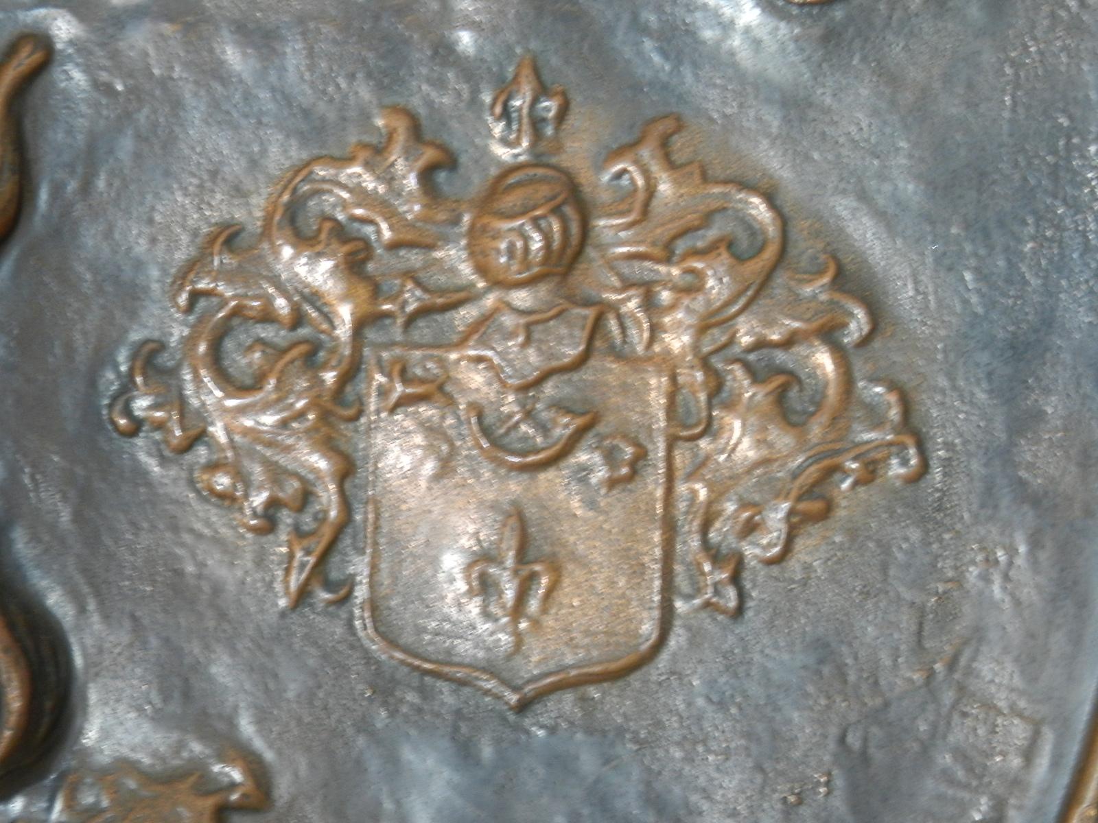 Copper Wall Plaque Peter Paul Rubens Embossed Flemish early 20th Century Baroque In Good Condition In Labrit, Landes