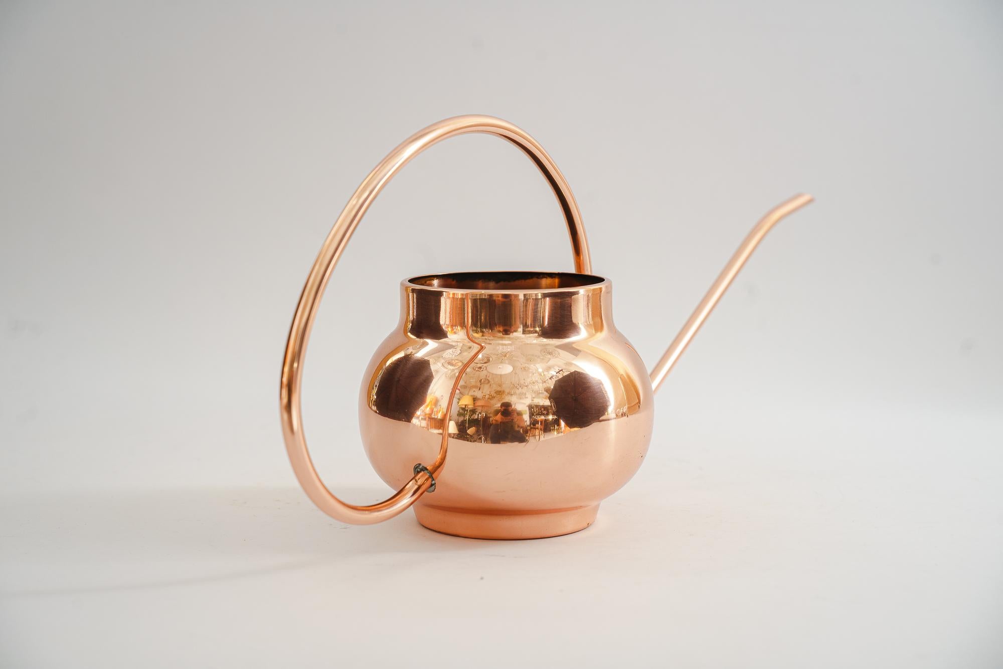 Mid-Century Modern Copper Watering Can Around, 1950s For Sale