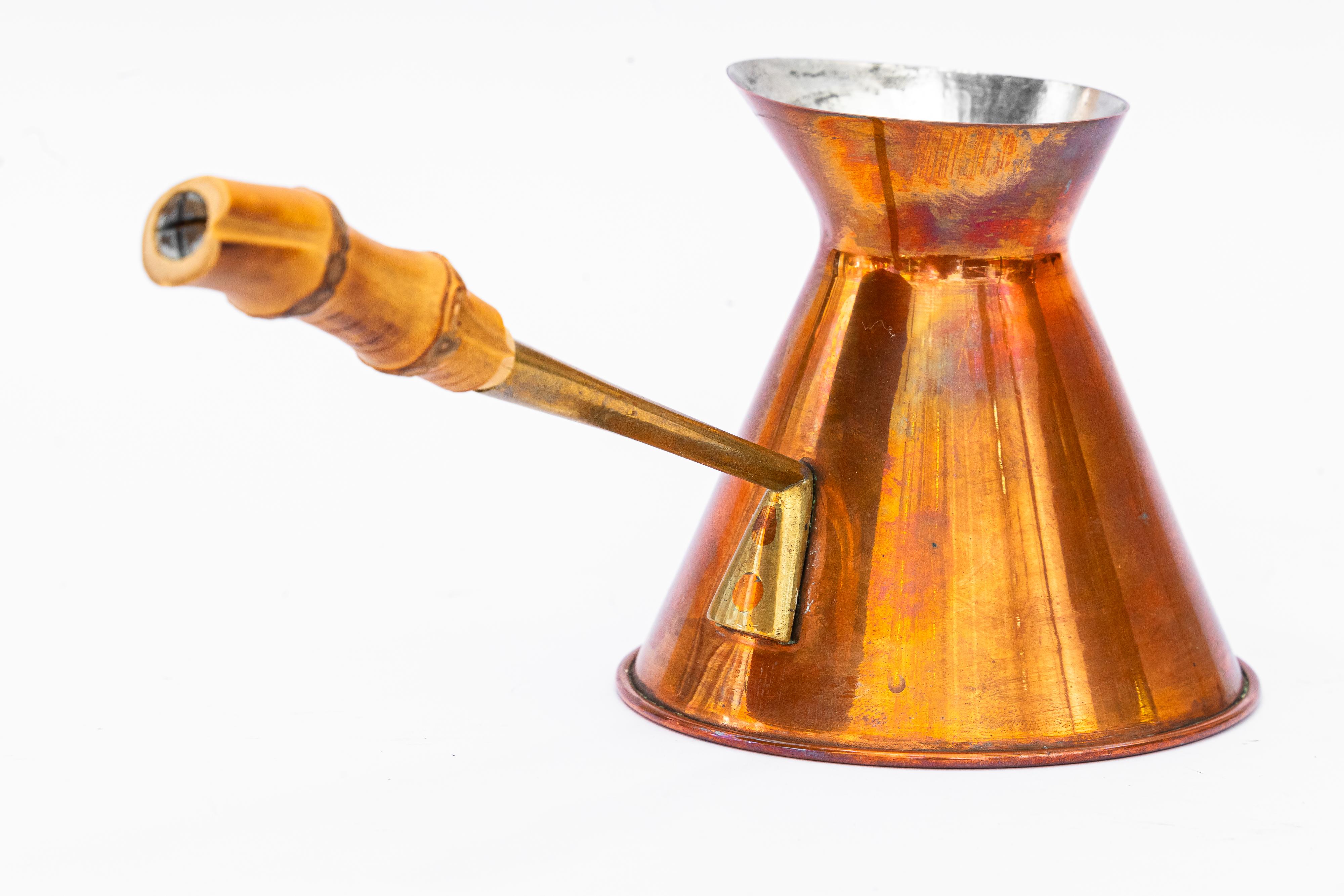 Austrian Copper Watering Can Around, 1950s For Sale