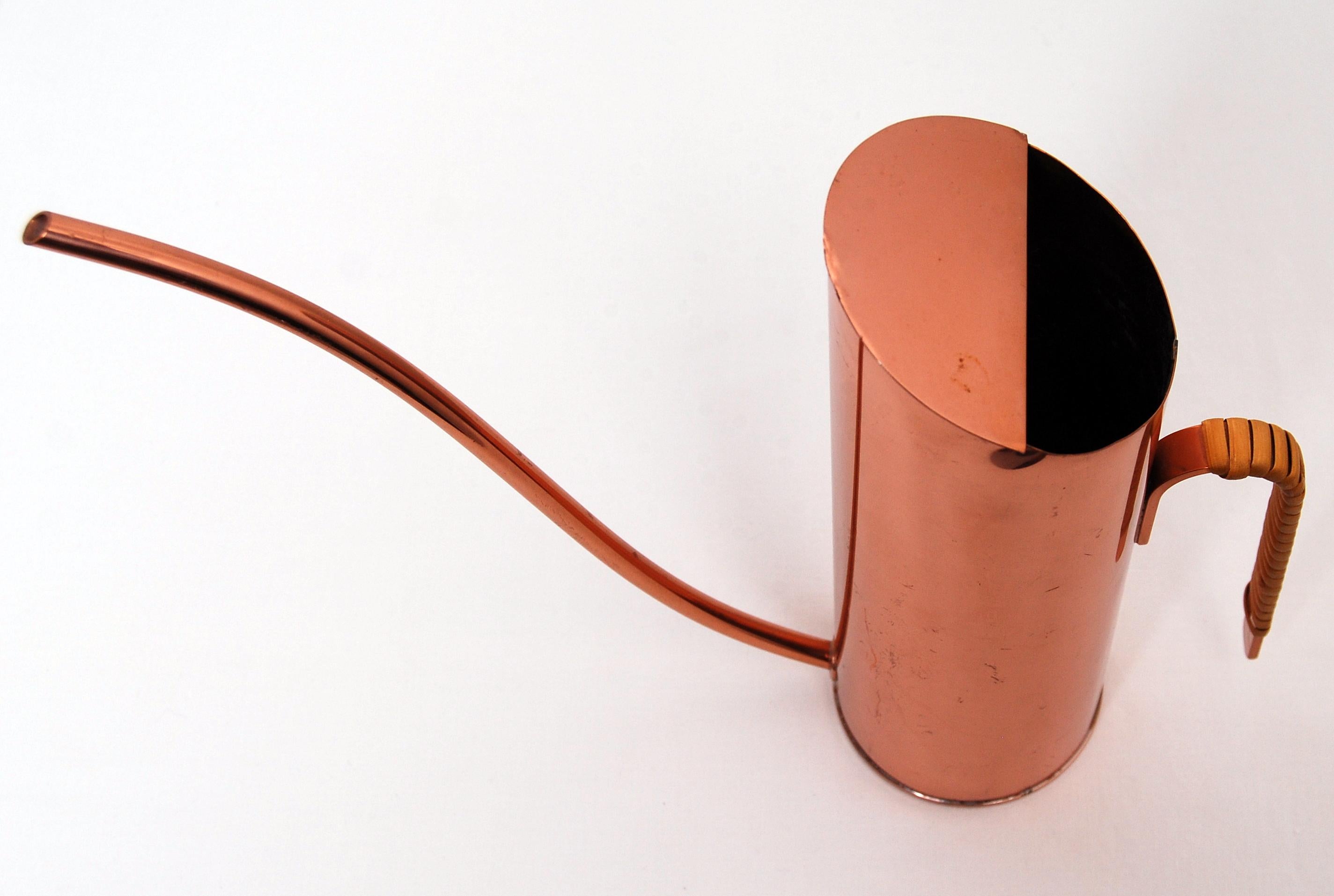 Scandinavian Modern Copper Watering Can by Gunnar Ander for Ystad Metall