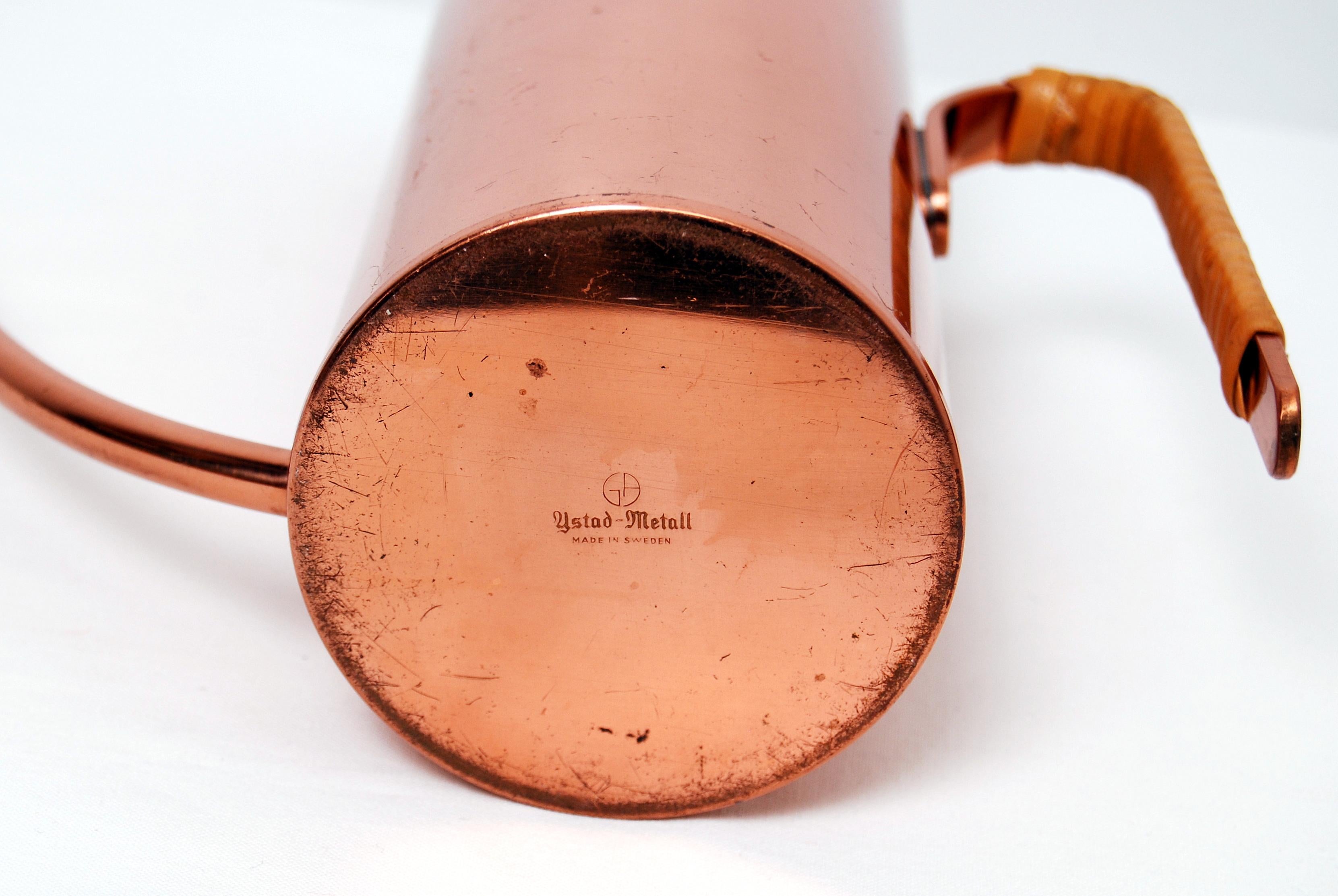 Copper Watering Can by Gunnar Ander for Ystad Metall In Good Condition In Stockholm, SE