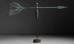 Copper Weathervane, England circa 1890