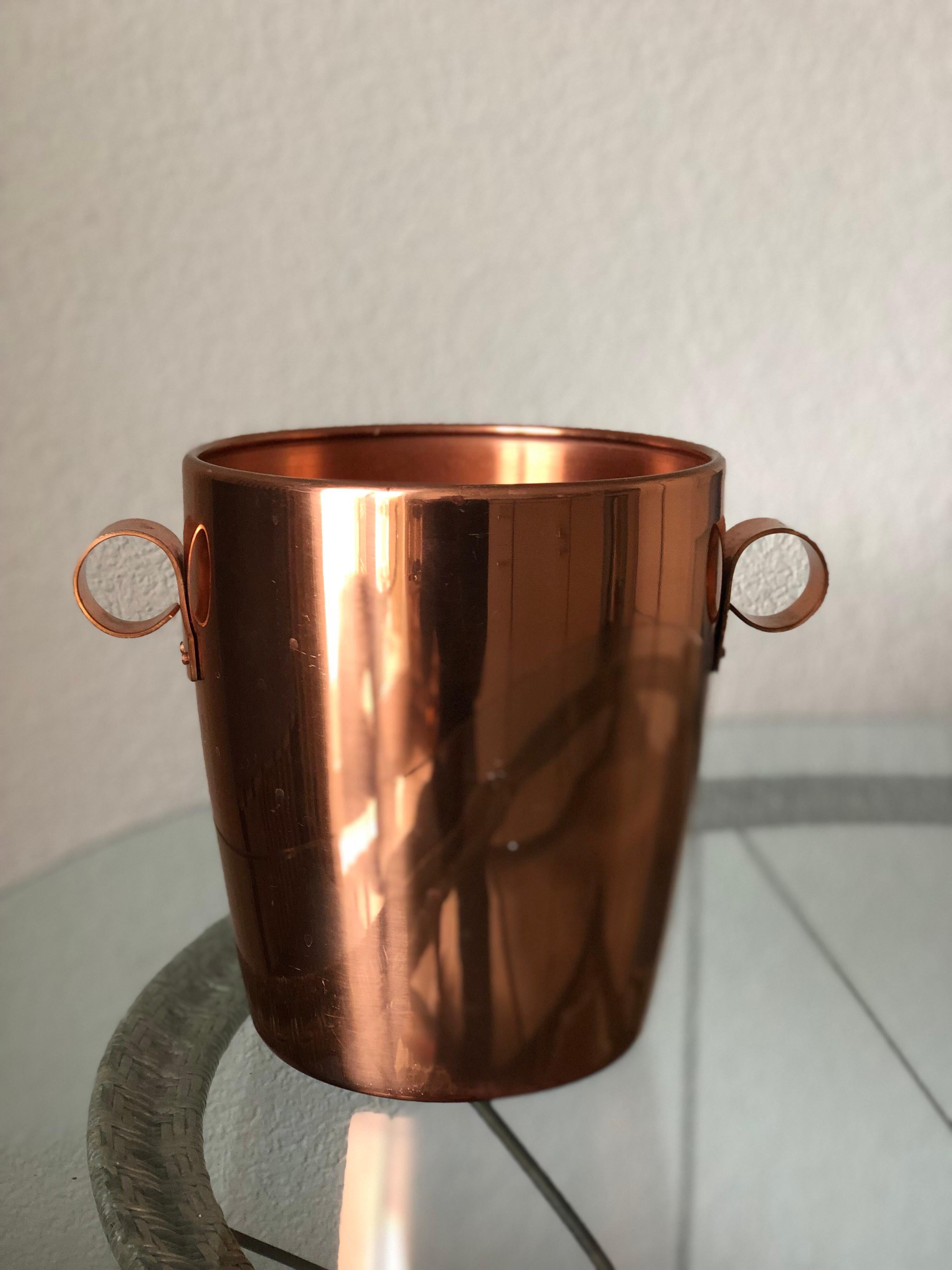 Swiss Copper Wine Cooler by Sigg , Switzerland