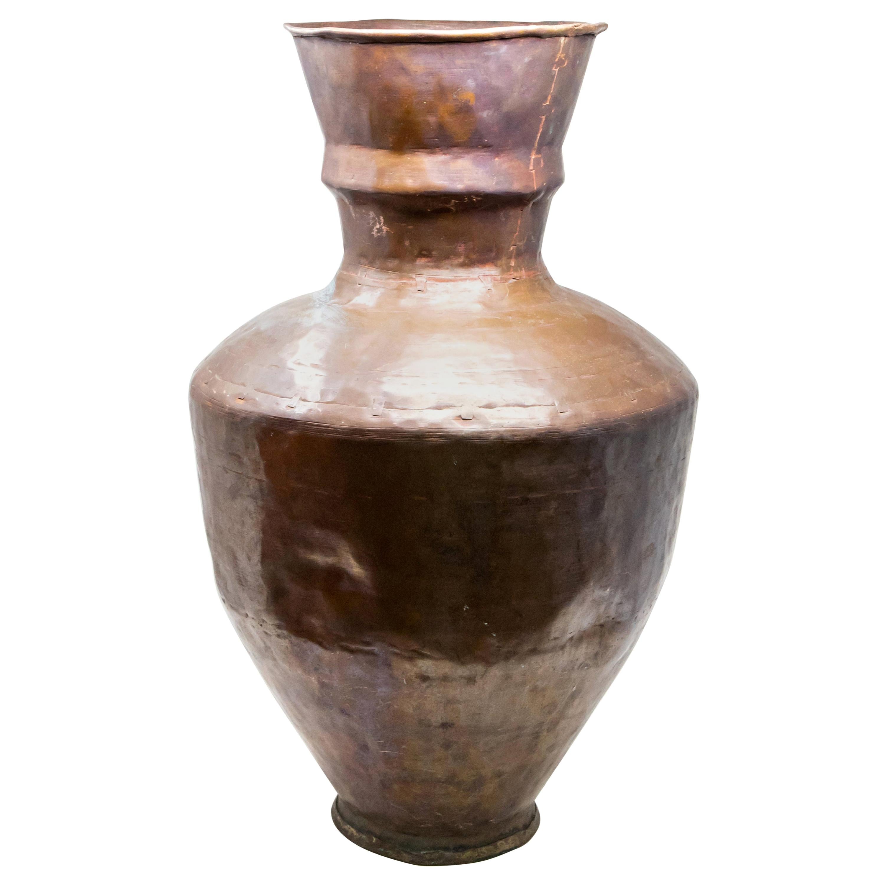 Copper Wine Vessel, 19th Century For Sale