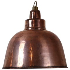 Coppered Brass Ceiling Light