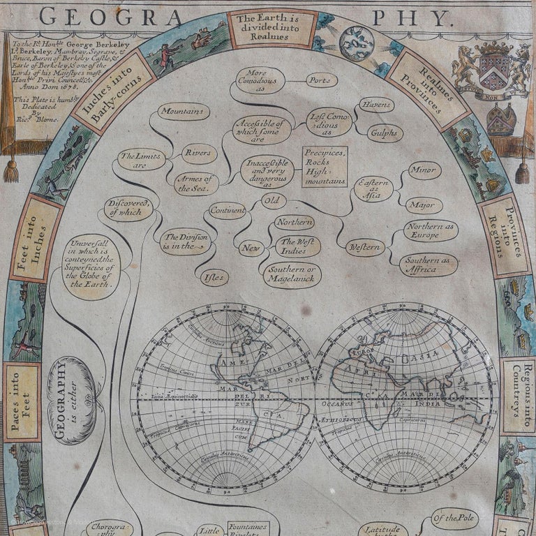 Copperplate Set 5 Gentlemans Recreation in Two Parts Richard Blome