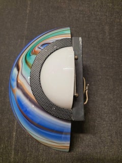 Pair of wall sconces by Ottavio Missoni in Chalcedony