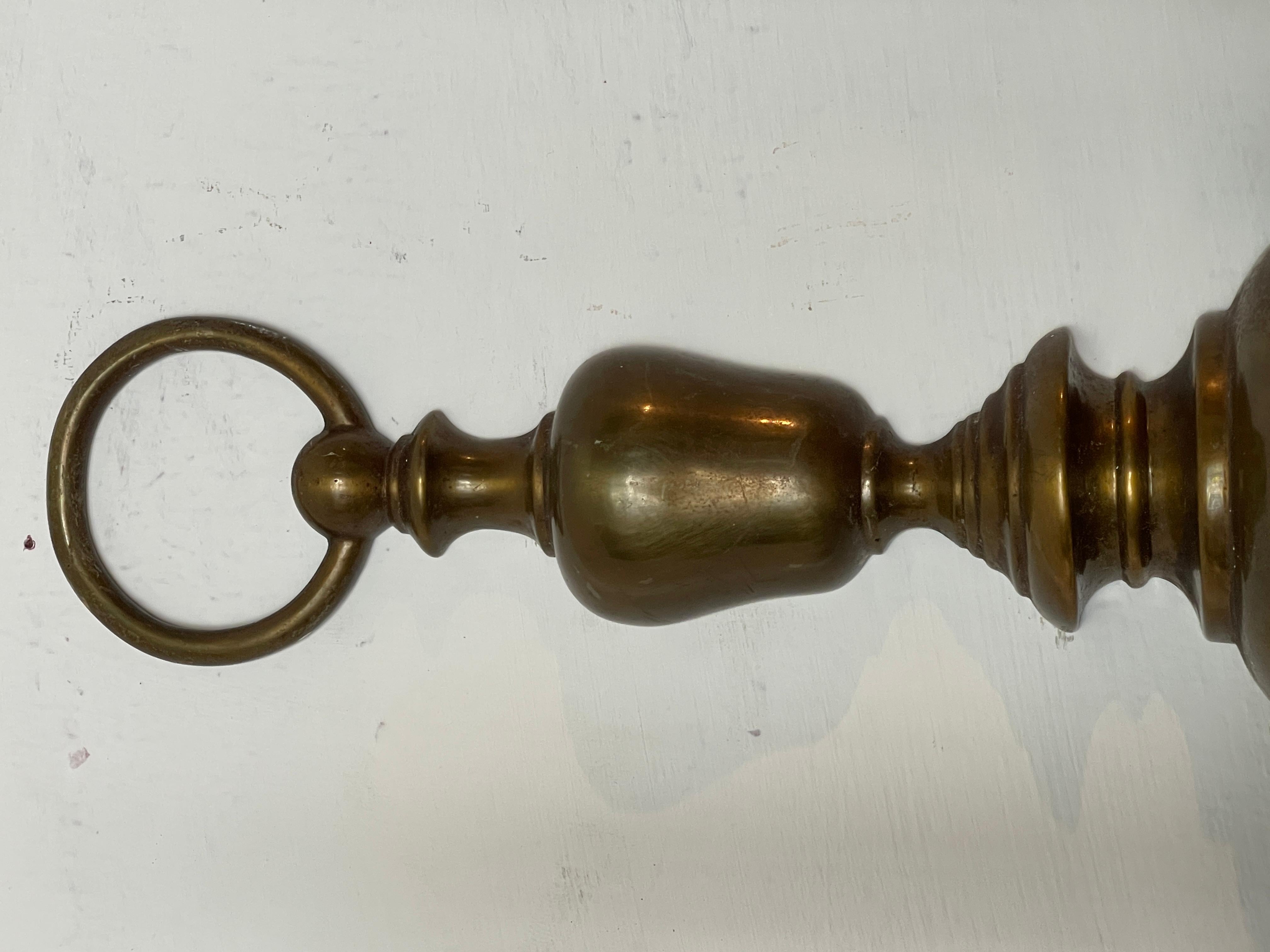 Coppia applique in bronzo anni '60 italian In condizioni buone in vendita a Cantù, IT