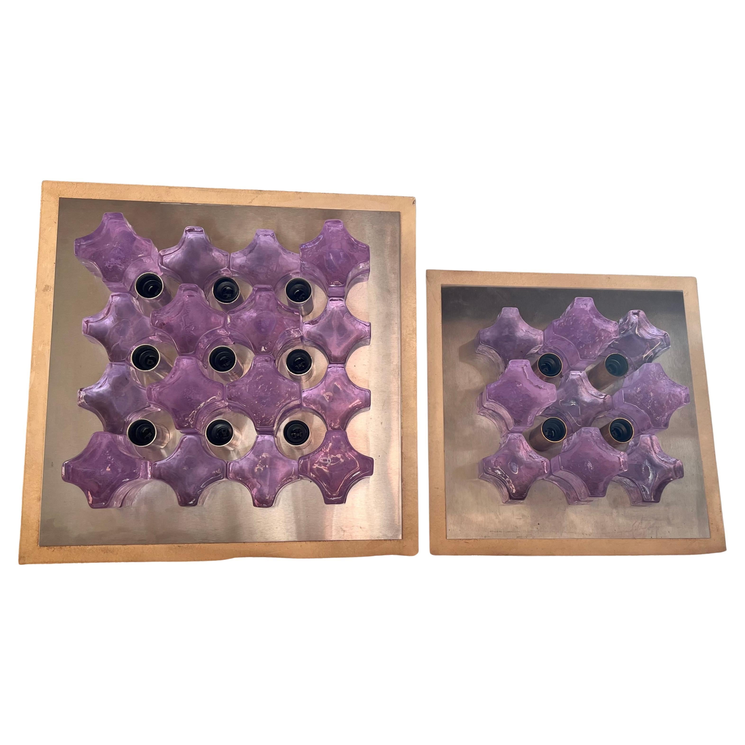 Paire d'appliques Poliarte modèle Hollyhock