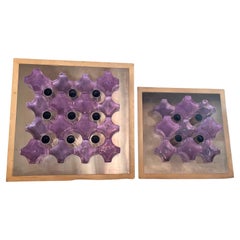 Pair of Poliarte wall sconces model Hollyhock