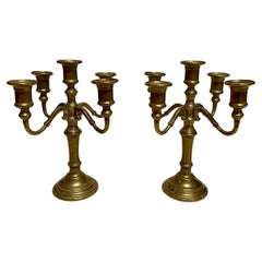 Coppia Candelabri bronzo style antico italia