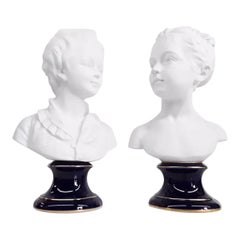 Céramique Coppia de Limoges France di Camille Tharaud