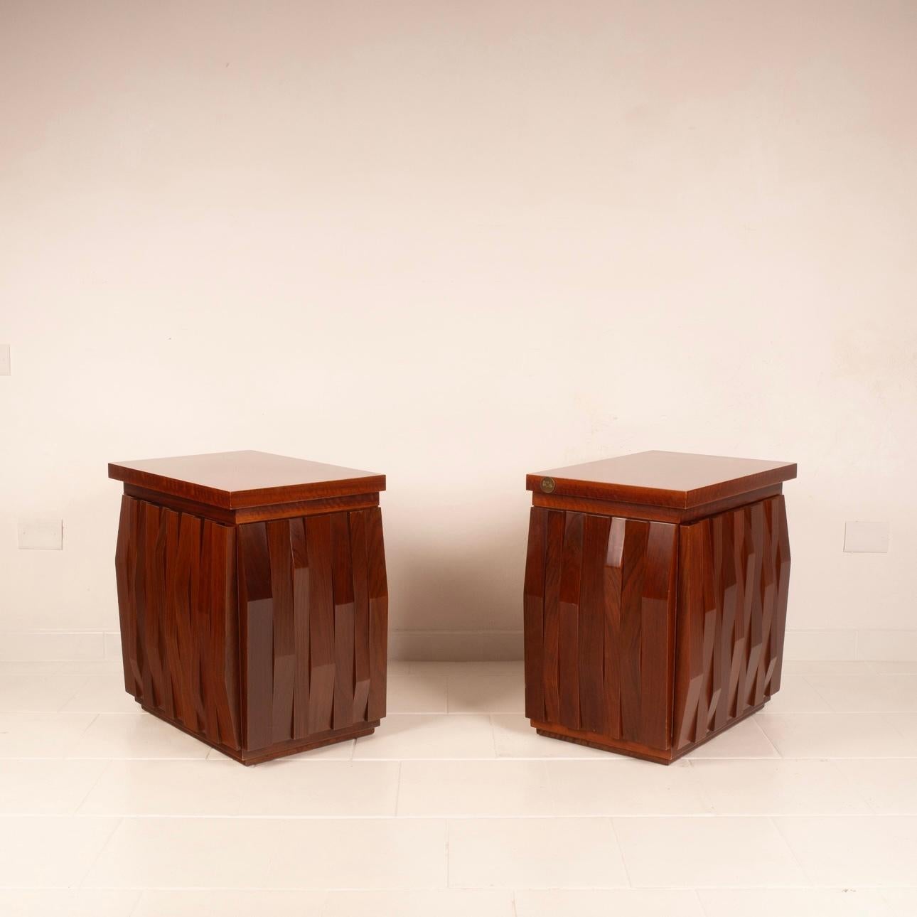 Late 20th Century Pair of bedside tables 