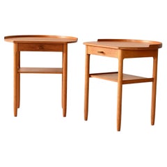 Coppia comodini scandinavi vintage di Bodafors