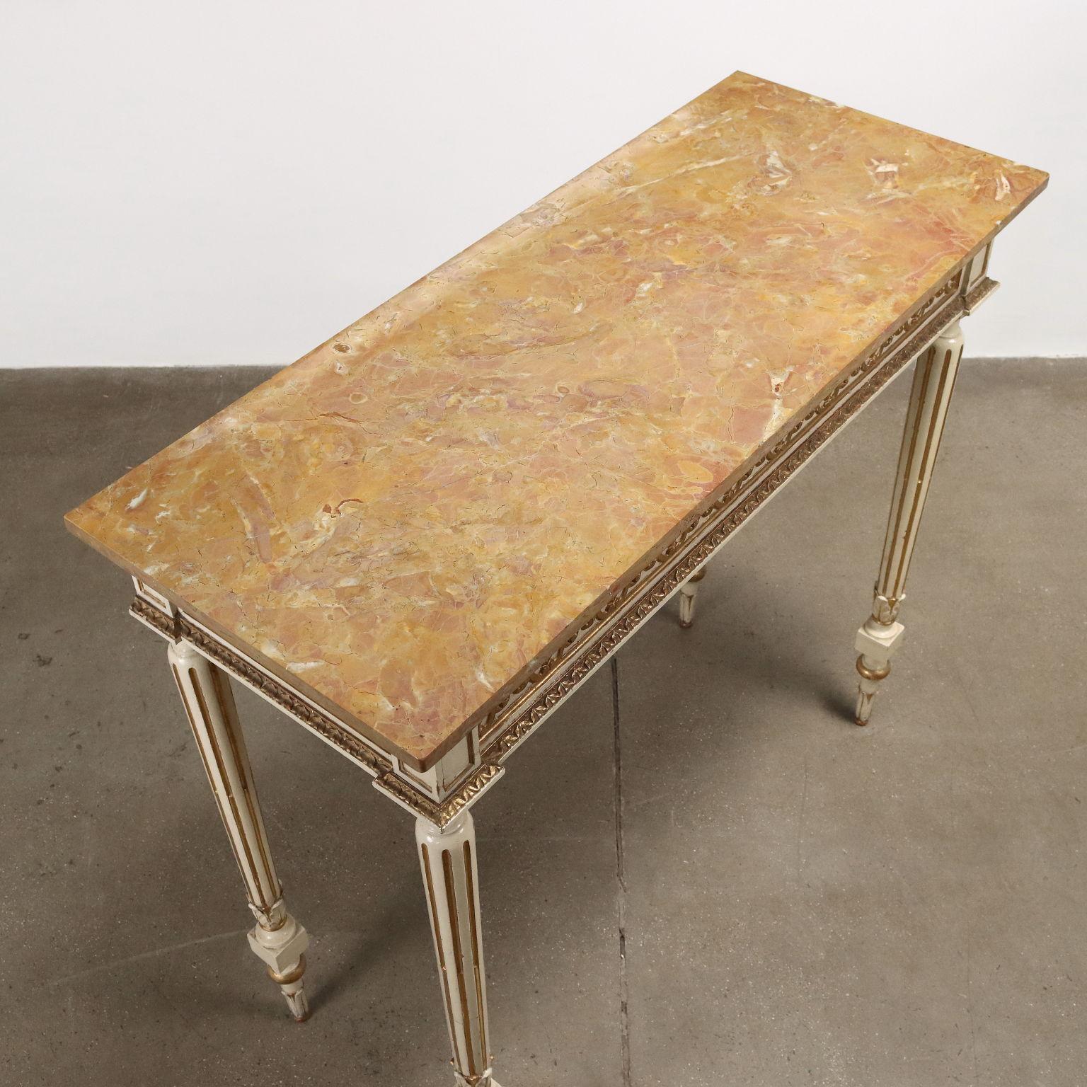 Coppia Consolle in Stile Neoclassico Italia Ultimo Quarto XIX Secolo 1
