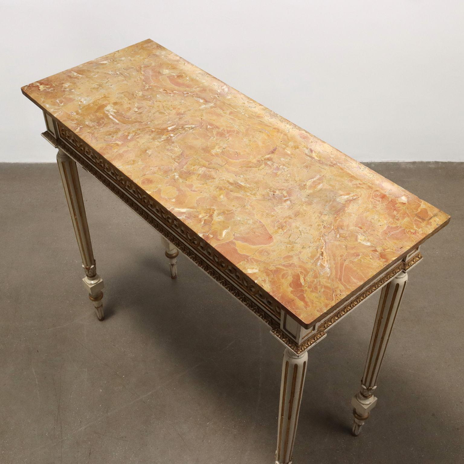 Coppia Consolle in Stile Neoclassico Italia Ultimo Quarto XIX Secolo 2