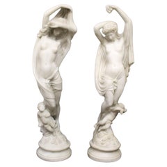 Coppia di Allegorie del Model Moreau