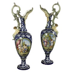 Pair of Neo-Renaissance Amphorae Italy Last Quarter '800