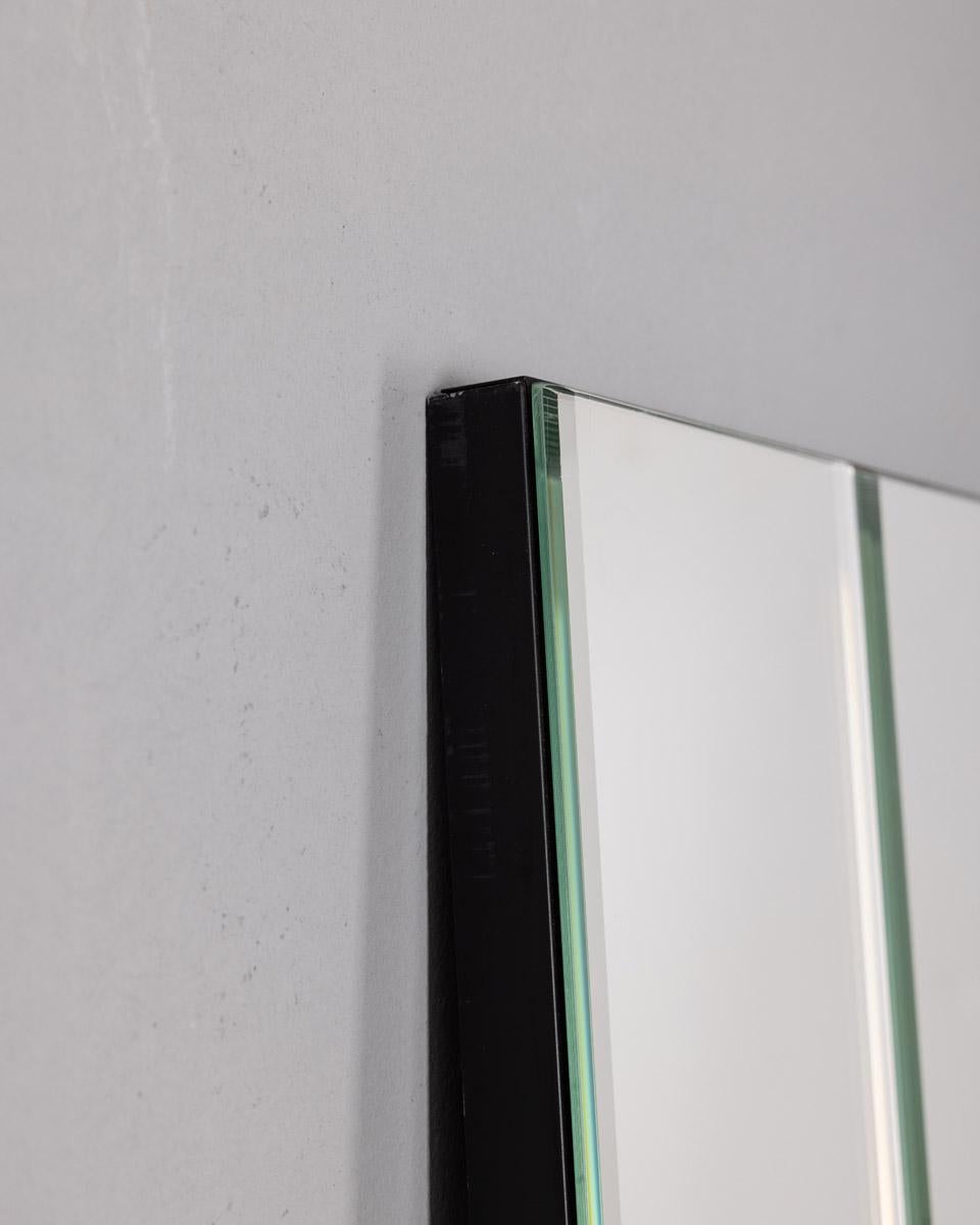 Paire de patères murales avec miroirs vintage des années 1970 design italien en vente 1
