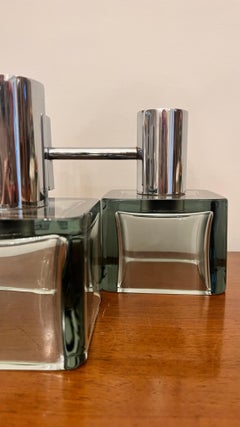 Pair of Flavio Poli wall sconces for Seguso Italia