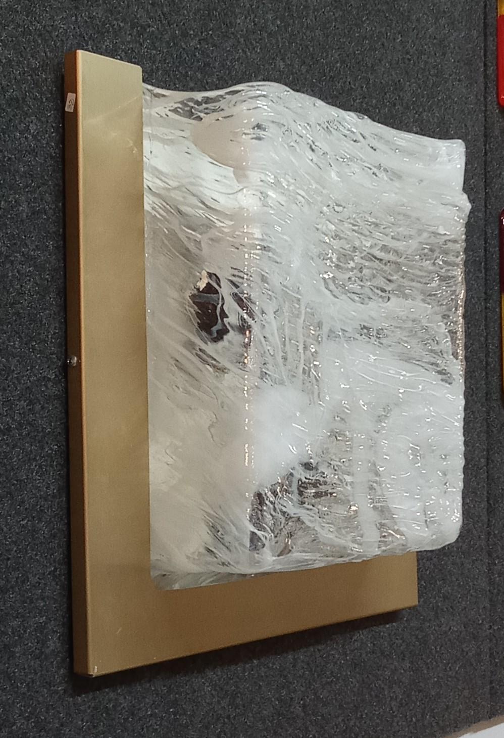 Coppia di applique in vetro di Murano en Bueno estado para la venta en Palermo, IT