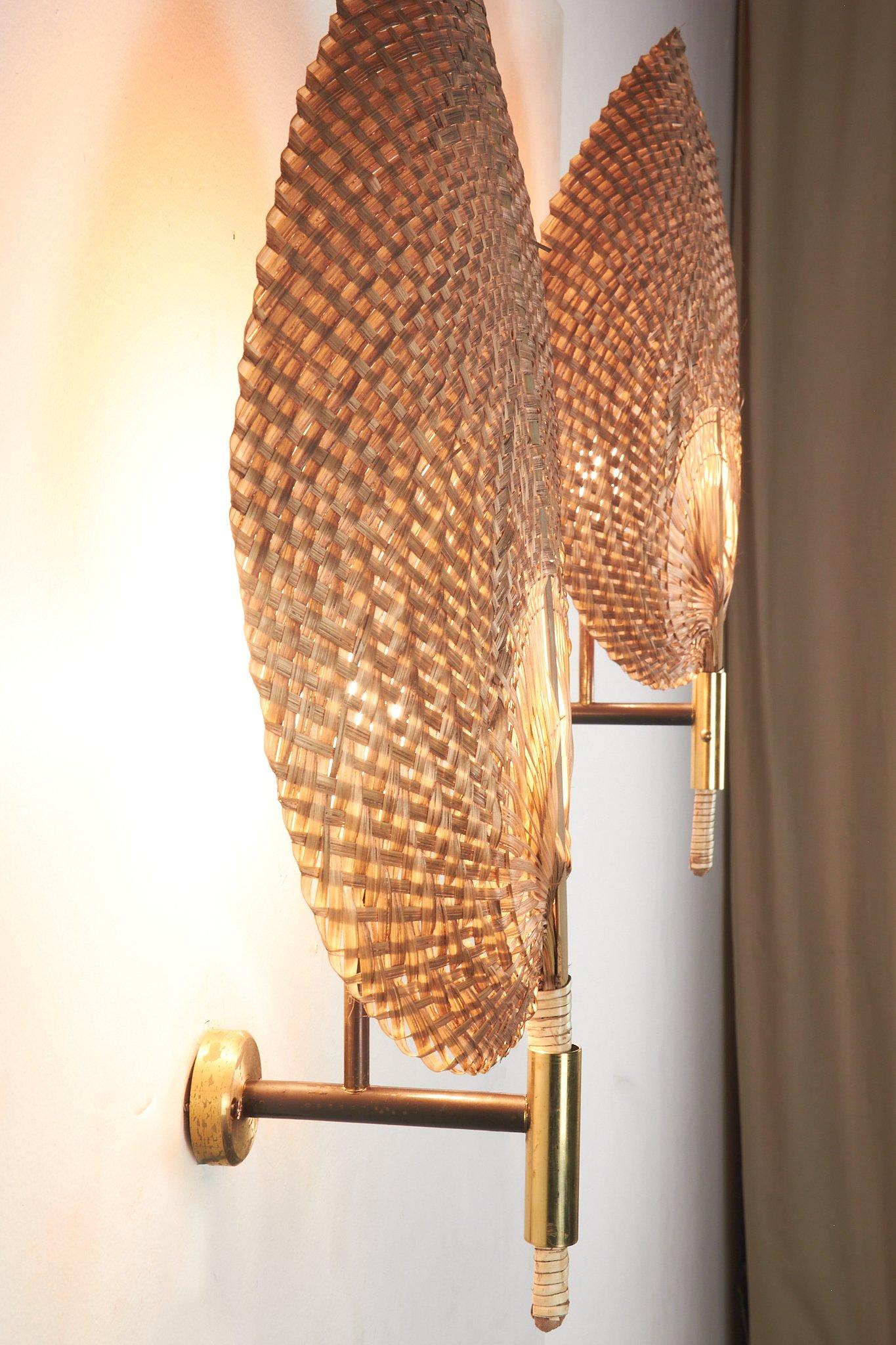Ottone Coppia di applique vivai del sud in vendita