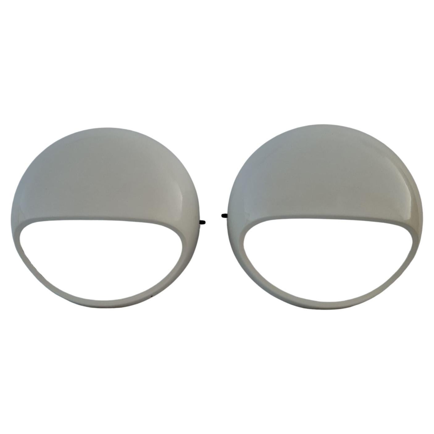 Pair of Appliques, Designer Gerd Lange produced by Kartell, 1970s