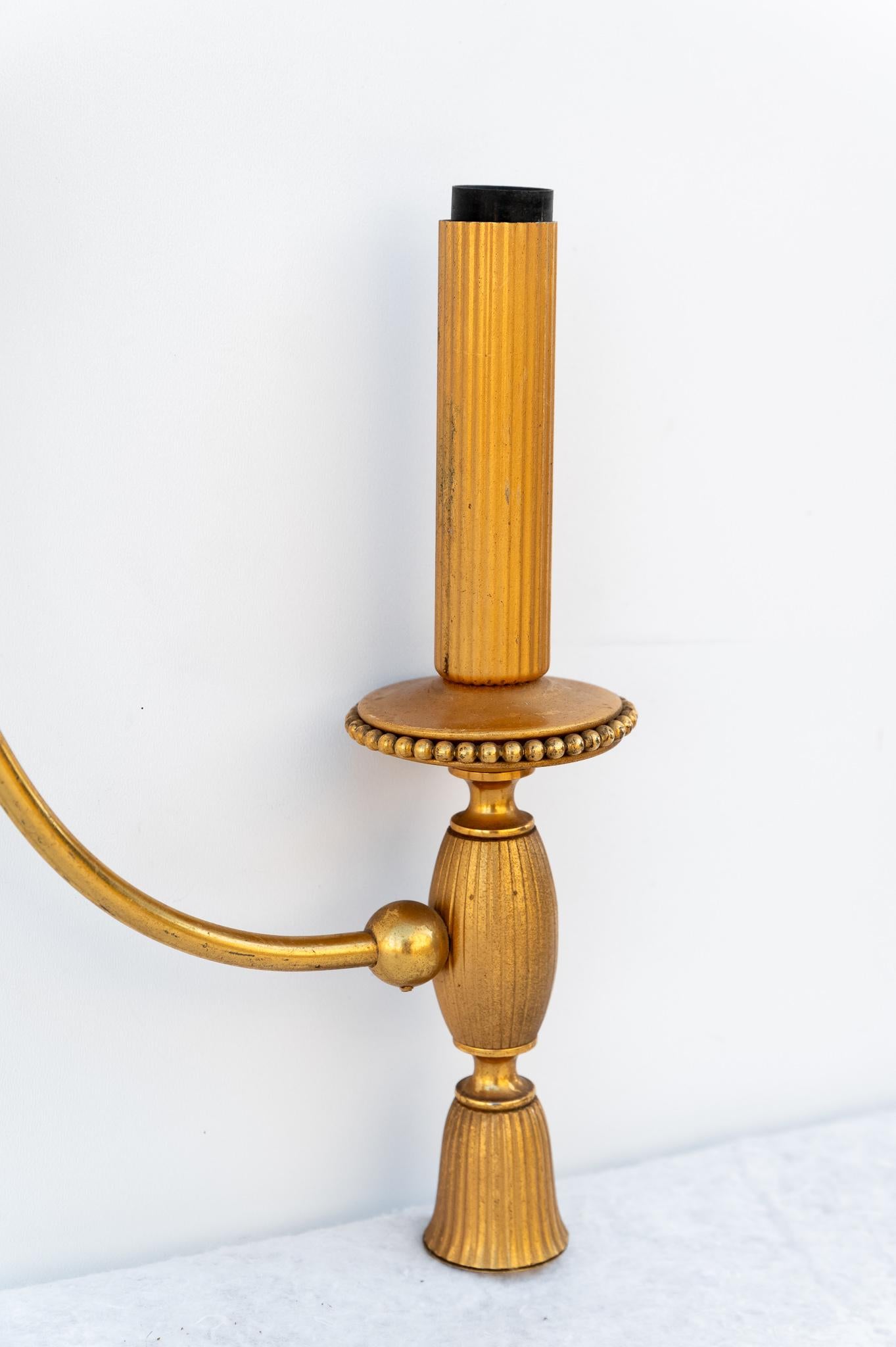 Coppia di Appliques in ottone, Anni '60 Italiano en venta